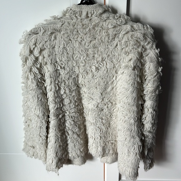 The Great The Short Monster Cardigan in Cream Size 1 - Picture 6 of 11